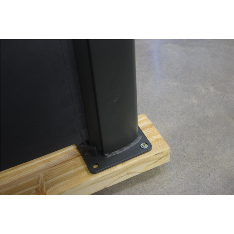 F. Corriveau International - Auvent Latéral Rétractable pour l'extérieur, 55" x 118", Cadre en Aluminium - Simple Boutique
