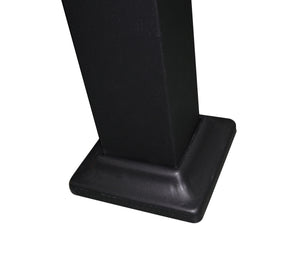 F. Corriveau International - Gazebo 4 Saisons Metropolis, Cadre en Aluminium Antirouille, 10' x 10', Noir - Simple Boutique