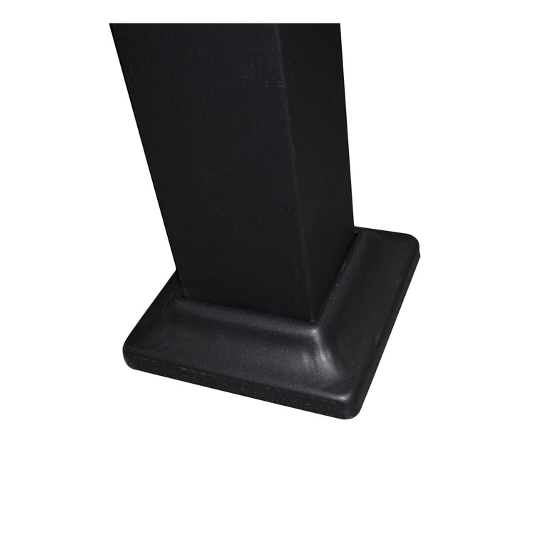 F. Corriveau International - Gazebo 4 Saisons Metropolis, Cadre en Aluminium Antirouille, 10' x 14', Noir - Simple Boutique