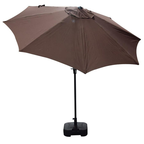 F. Corriveau International Parasol en toile octogonal  8,5' Choco