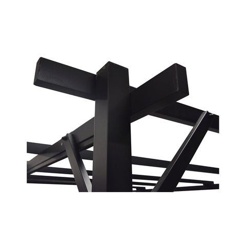 F. Corriveau International - Pergola Sans Luis 10'x12' avec Toit Retractable, Noir