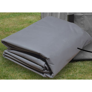 F. Corriveau International - Rideau pour Gazebo 10' x 14' , Résistant à l'eau, Gris - Simple Boutique