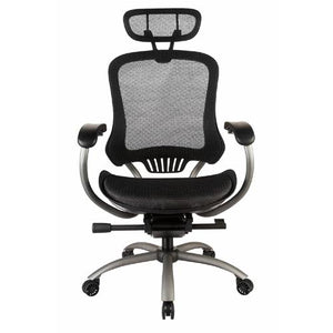 Fauteuil de Direction Professionnel Haut Air Grid + Appui-tête - Simple Boutique