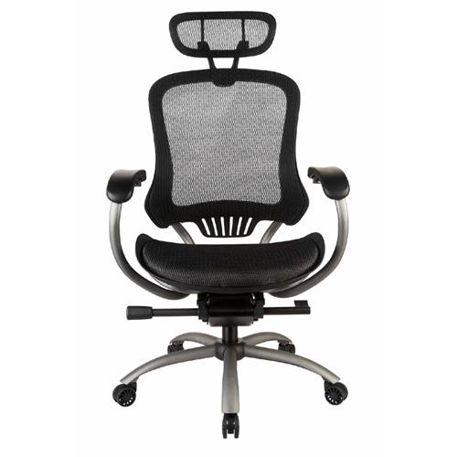 Fauteuil de Direction Professionnel Haut Air Grid + Appui-tête - Simple Boutique