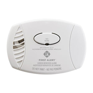First Alert - Avertisseur de Monoxyde de Carbone, Fonctionne à Pile, Blanc - Simple Boutique