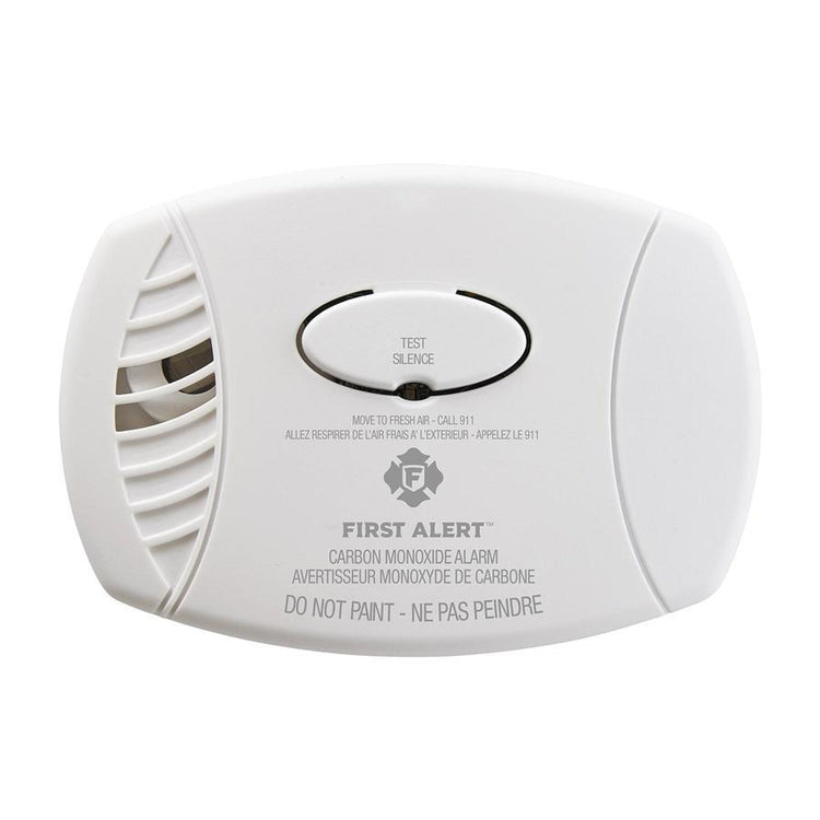 First Alert - Avertisseur de Monoxyde de Carbone, Fonctionne à Pile, Blanc - Simple Boutique