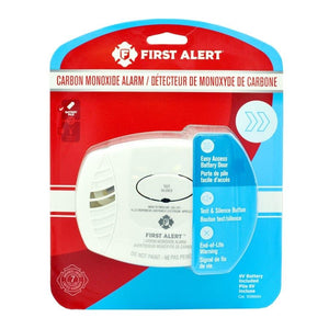 First Alert - Avertisseur de Monoxyde de Carbone, Fonctionne à Pile, Blanc - Simple Boutique