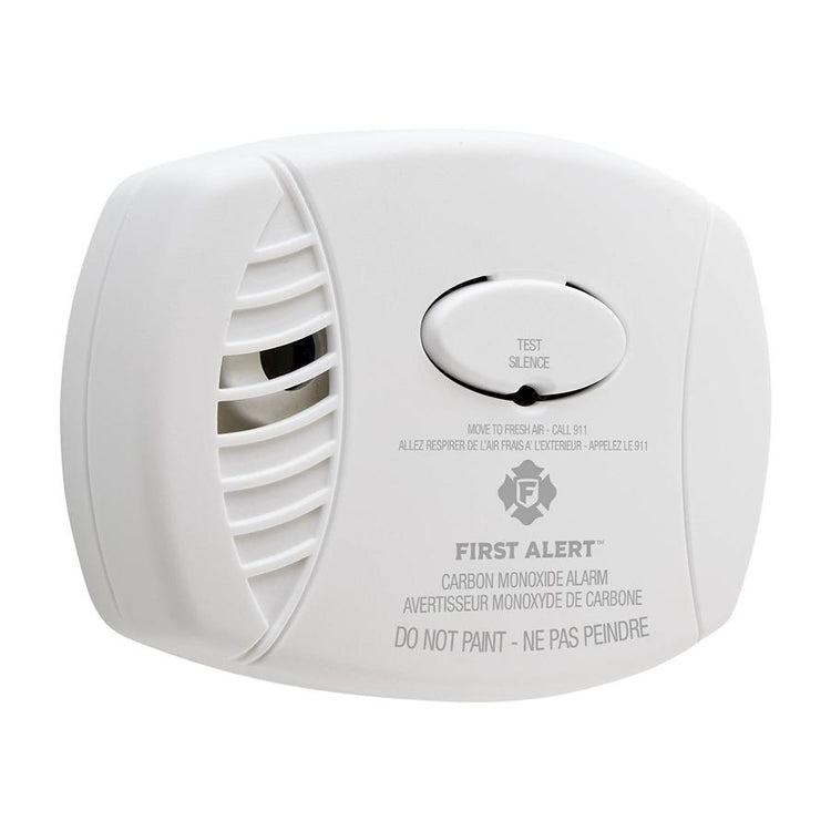 First Alert - Avertisseur de Monoxyde de Carbone, Fonctionne à Pile, Blanc - Simple Boutique