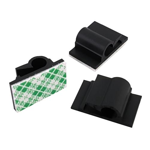 Fixation Pour Attaches De Câbles Avec Adhésifs 13X21mm Noir Sac De 25 Pcs - Simple Boutique