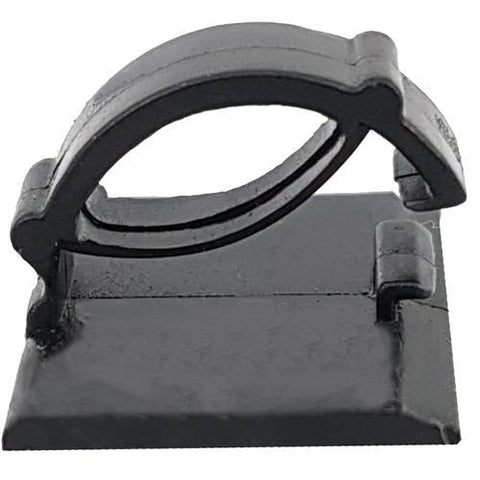 Fixation Pour Attaches De Câbles Avec Adhésifs 19X15mm Noir Sac De 25Pcs