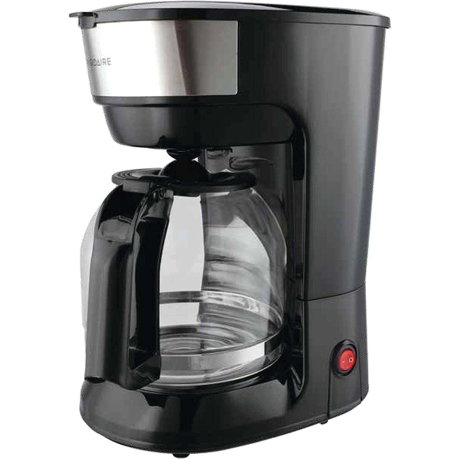 Frigidaire - Cafetière avec une Capacité de 12 Tasses, Fonction Anti-Goutte, Noir - Simple Boutique