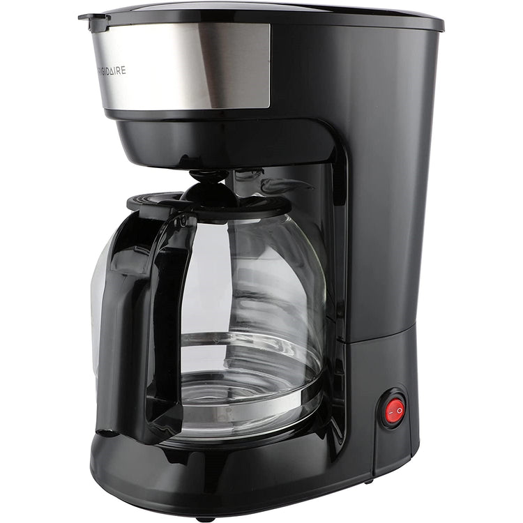 Frigidaire - Cafetière avec une Capacité de 12 Tasses, Fonction Anti-Goutte, Noir - Simple Boutique
