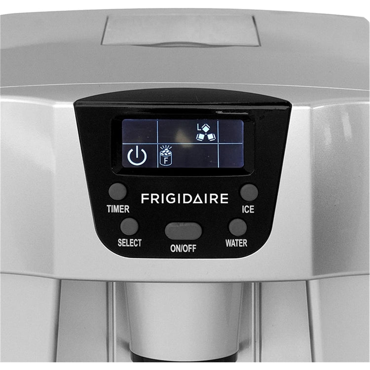 Frigidaire - Distributeur d'eau et Machine à Galçons Compacte, Réservoir de 2 Litres, Argenté - Simple Boutique