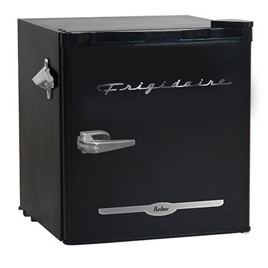Frigidaire EFR176-BLK Réfrigérateur de Bar Rétro de 1,6 CU FT avec Ouvre-Bouteille Latéral Noir - Simple Boutique