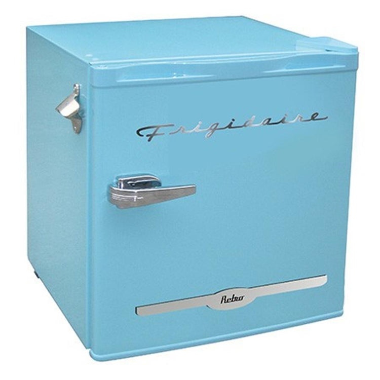 Frigidaire EFR176-BLU Réfrigérateur de Bar Rétro de 1,6 CU FT avec Ouvre-Bouteille Latéral Bleu - Simple Boutique