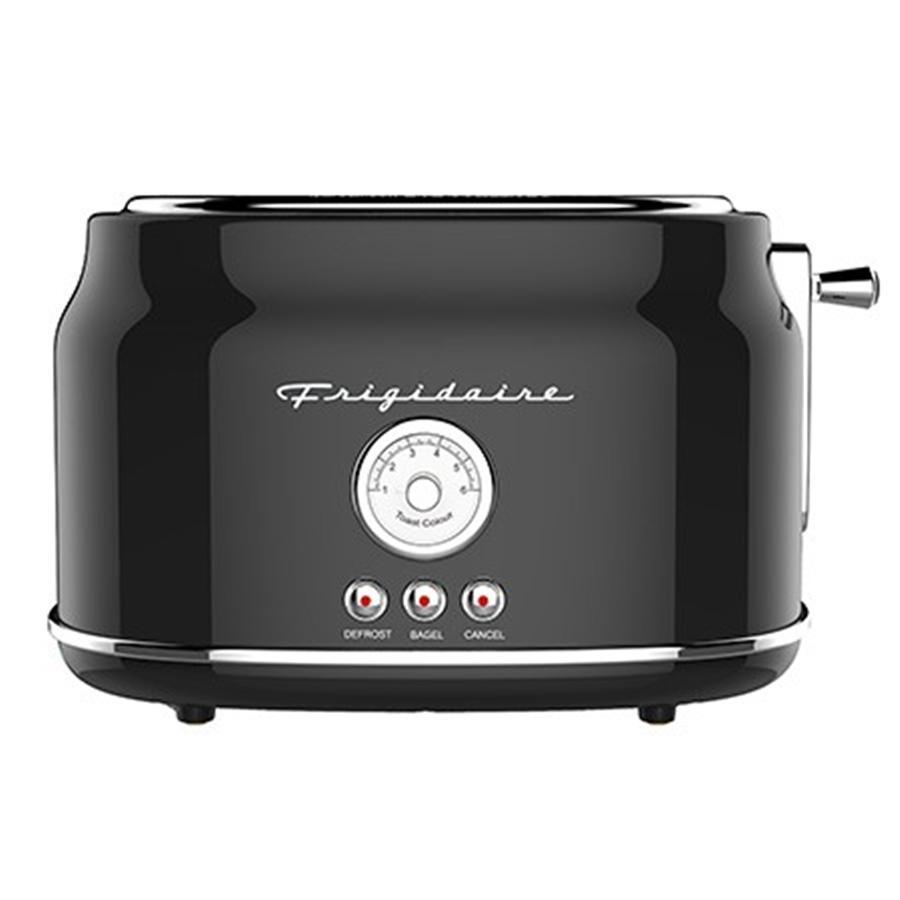 Frigidaire ETO102-BLACK - Grille-Pain Rétro, 2 Tranches, Noir - Simple Boutique