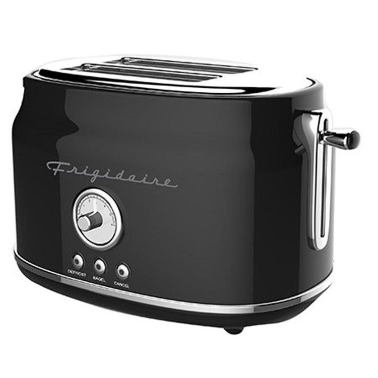 Frigidaire ETO102-BLACK - Grille-Pain Rétro, 2 Tranches, Noir - Simple Boutique