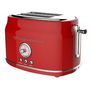 Frigidaire ETO102-RED - Grille-Pain Rétro, 2 Tranches, Rouge - Simple Boutique