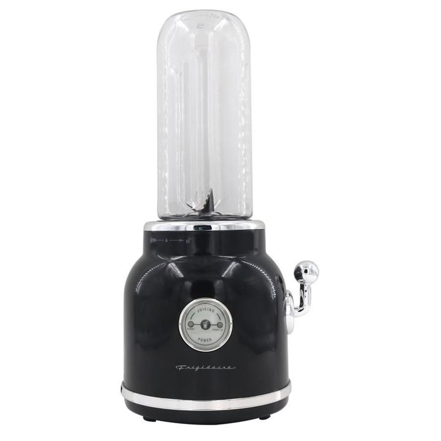 Frigidaire - Mélangeur Personnel Rétro avec Accessoires, Capacité de 600mL, 300 Watts, Noir - Simple Boutique