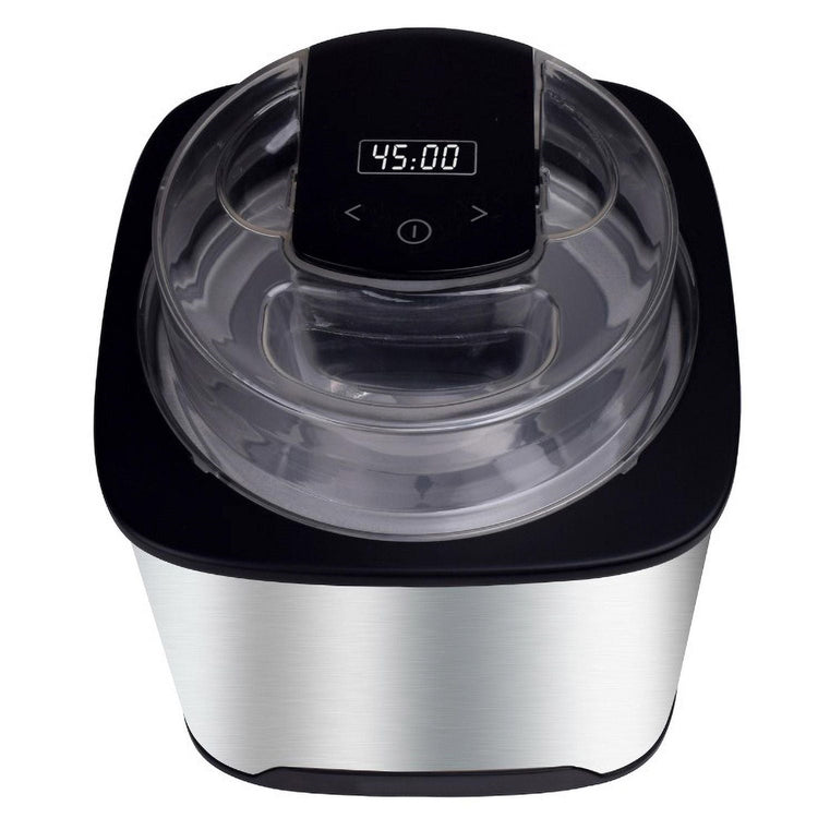 Frigidaire - Sorbetière / Machine à Crème Glacé, Capacité de 2 Pintes, Acier Inoxydable - Simple Boutique