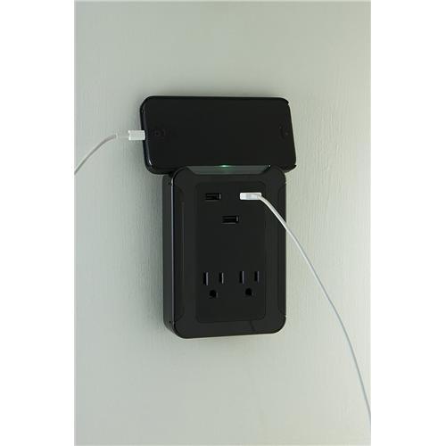 GE 2 Prises Avec 3 Ports USB De Recharge Murale - Simple Boutique