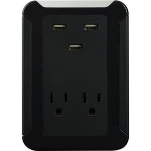 GE 2 Prises Avec 3 Ports USB De Recharge Murale - Simple Boutique
