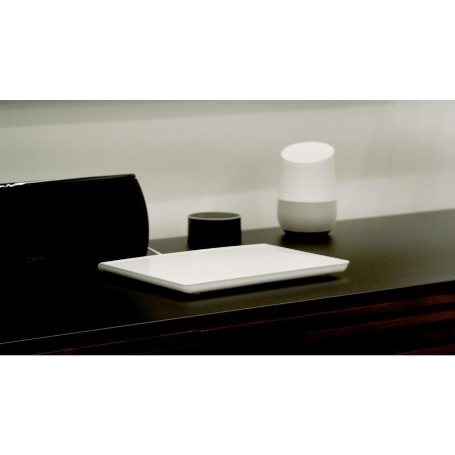 GE 33698 Antenne de table amplifiée d'intérieur plat Pro HD blanc - Simple Boutique