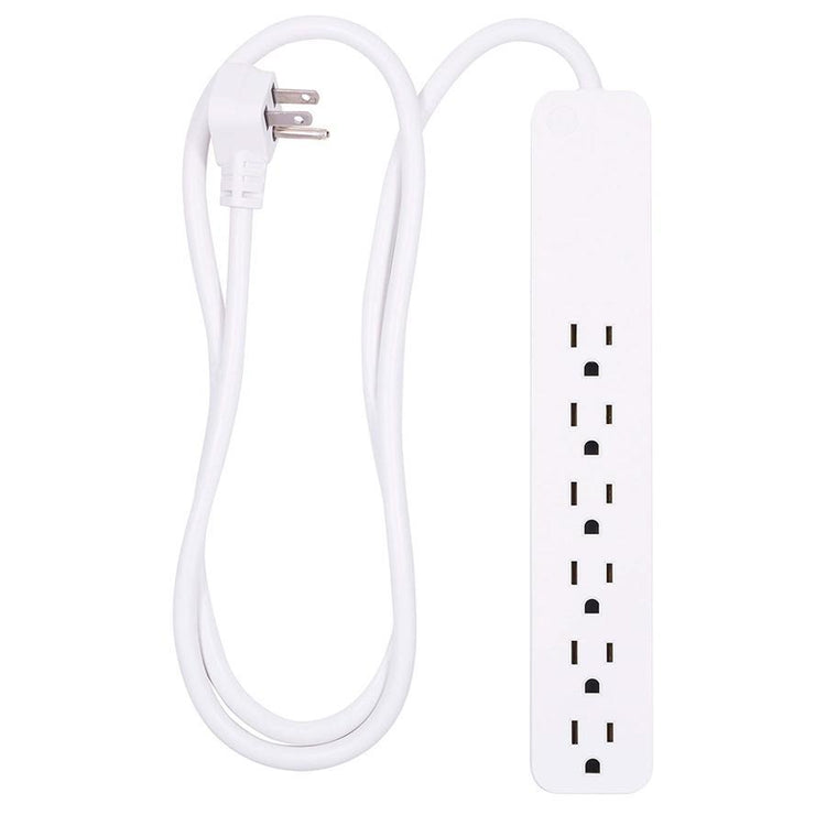 GE 37210 Protecteur de Surtension électrique 6 prises 840 joules - Simple Boutique