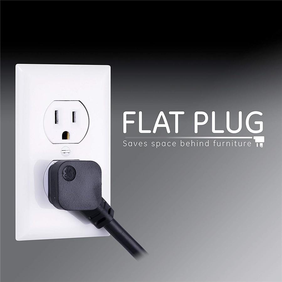 GE 37211 Protecteur de Surtension électrique 6 prises 1060 joules - Simple Boutique