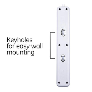 GE 37212 Protecteur de Surtension électrique 4 prises + 2 prises USB 560 joules - Simple Boutique