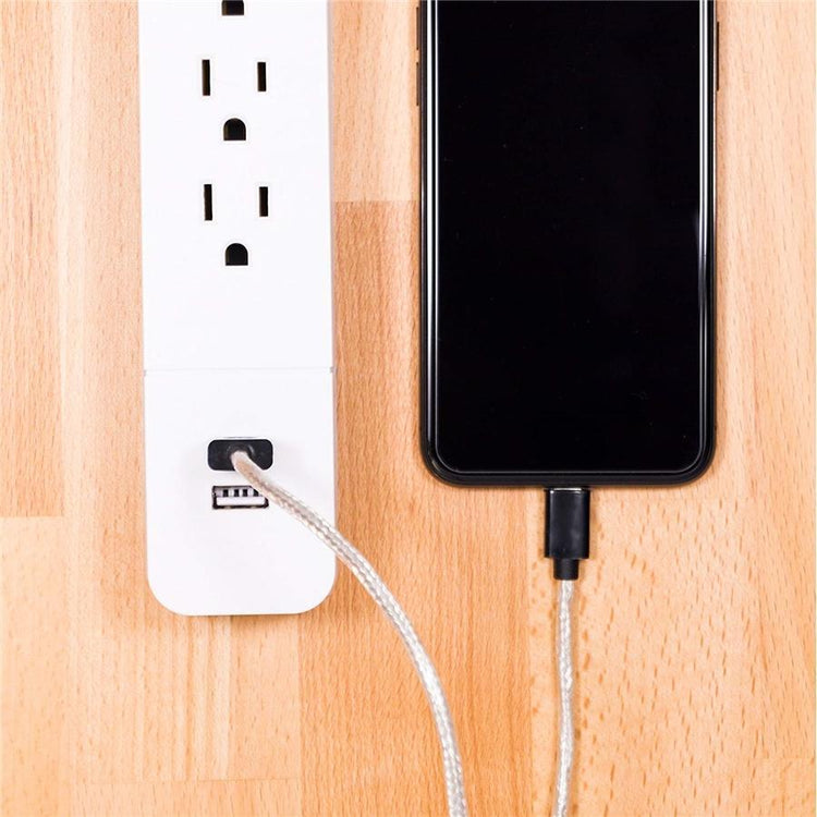 GE 37212 Protecteur de Surtension électrique 4 prises + 2 prises USB 560 joules - Simple Boutique