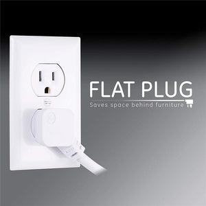 GE 37212 Protecteur de Surtension électrique 4 prises + 2 prises USB 560 joules - Simple Boutique