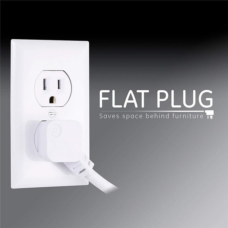 GE 37212 Protecteur de Surtension électrique 4 prises + 2 prises USB 560 joules - Simple Boutique