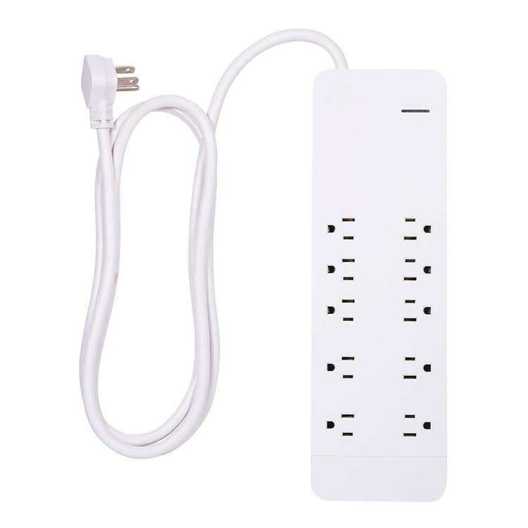 GE 38663 Protecteur de Surtension électrique 10 prises 2480 joules - Simple Boutique