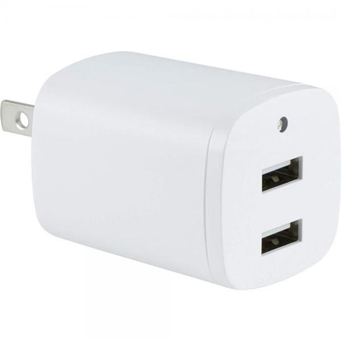 GE 94335 Chargeur mural USB 2.1A blanc