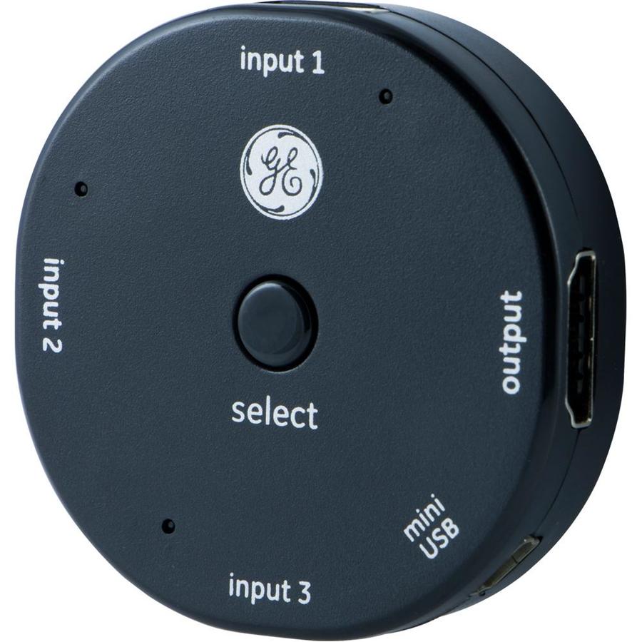 GE D-HDMI-33624 Communtateur HDMI 3 Voies Noir - Simple Boutique