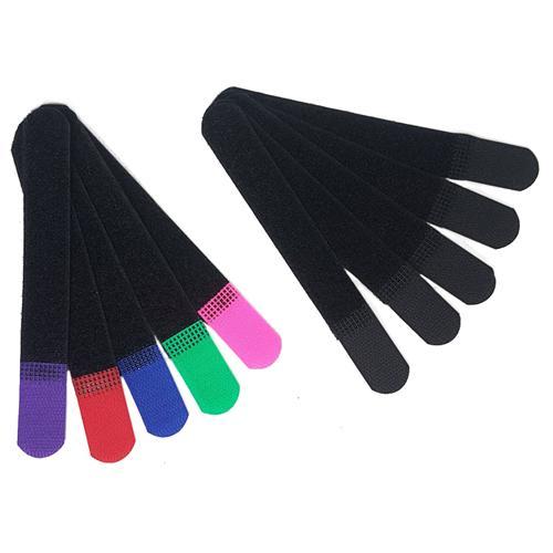 GE Paquet De 10 Attaches Velcro Multicolores 6 Pouce Largeur De 20Mm - Simple Boutique