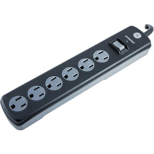 GE Protecteur De Surtension Électrique 6 Prises 1300 J 8Pi - Simple Boutique