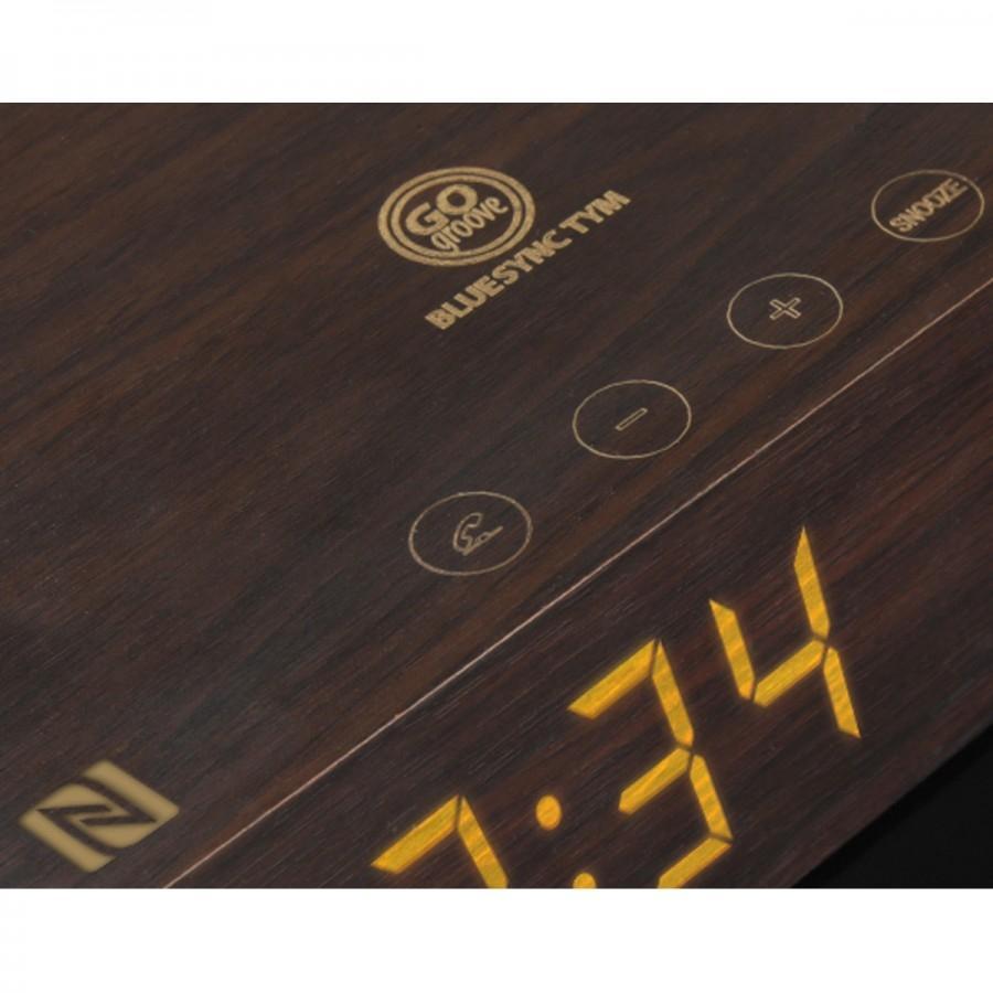 GOgroove GGBSTYM220BDUS Réveil Bluetooth sans fil avec chargeur USB, haut-parleur et micro - Simple Boutique