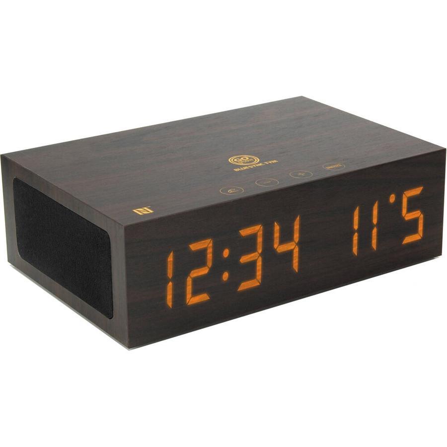 GOgroove GGBSTYM220BDUS Réveil Bluetooth sans fil avec chargeur USB, haut-parleur et micro - Simple Boutique