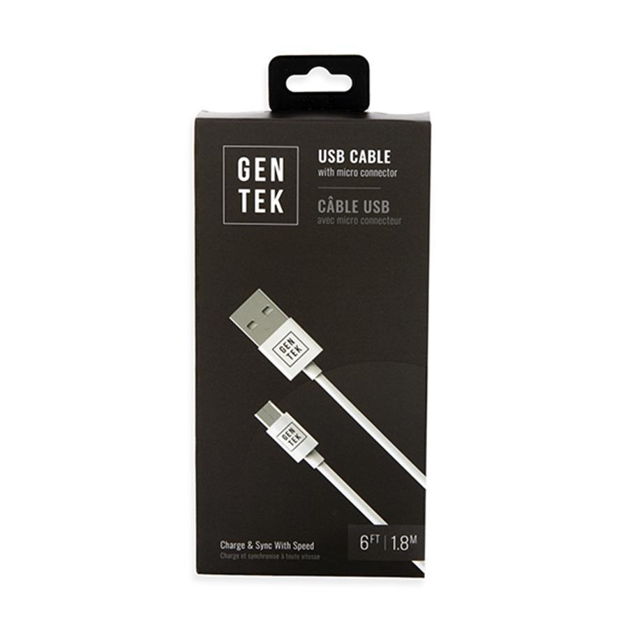 Gentek Cable USB 3.0 1.8M USB-A a USB Type-C - Simple Boutique