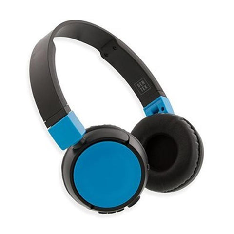 Gentek H3 Casque d'Écoute Pliable Sans Fil Bleu