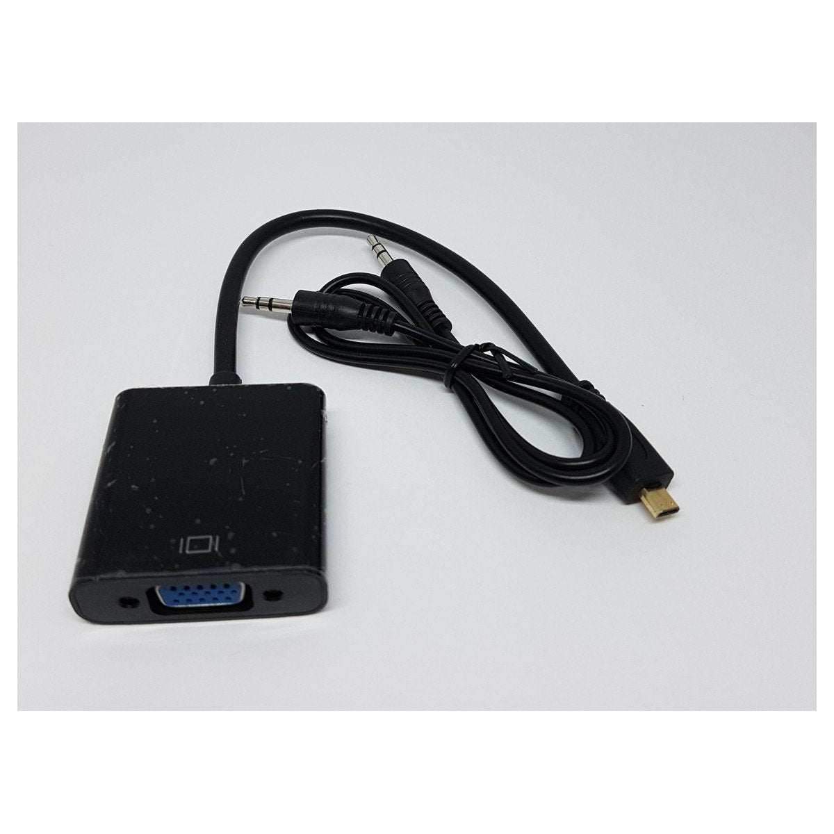GlobalTone Adaptateur Micro HDMI Mâle à VGA Femelle avec Audio 3.5mm - Simple Boutique