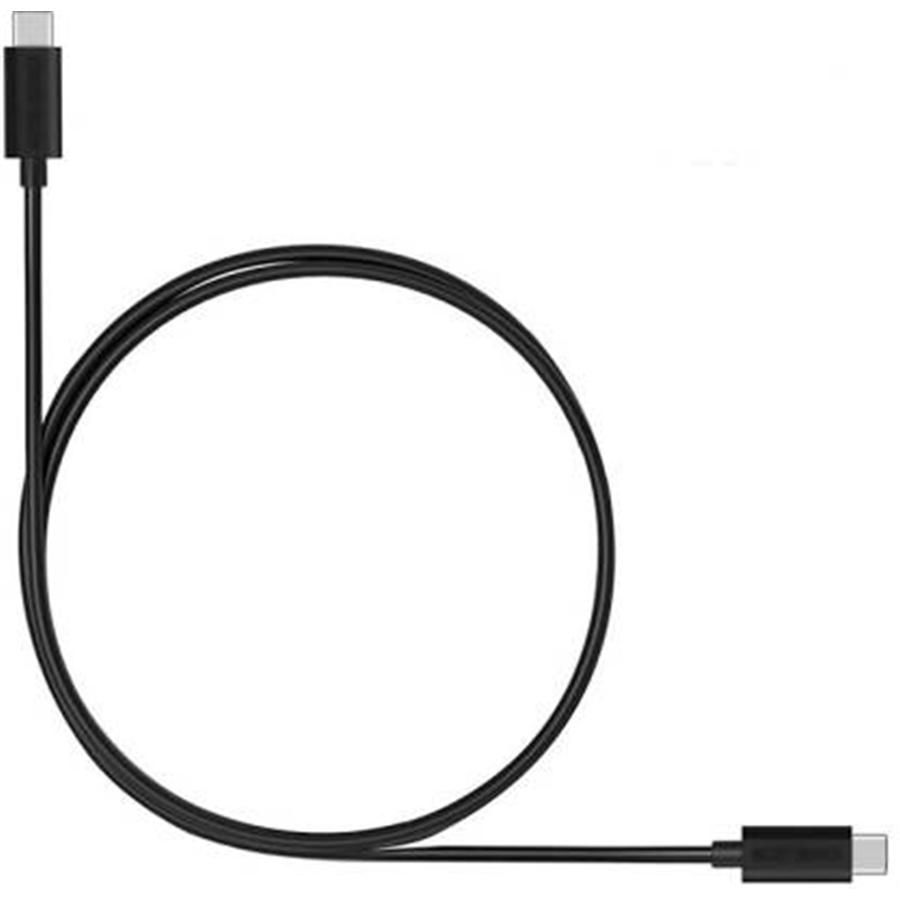 GlobalTone Câble Type C Mâle à Type C Mâle, 32/23 AWG 6 pi Noir - Simple Boutique