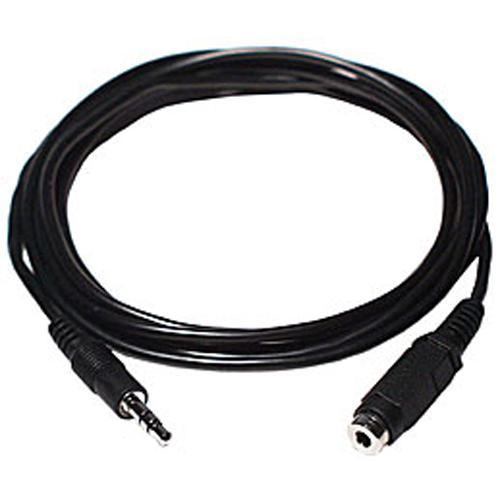 GlobalTone Cable audio 3.5mm mâle/femele extension de 06 pi noir