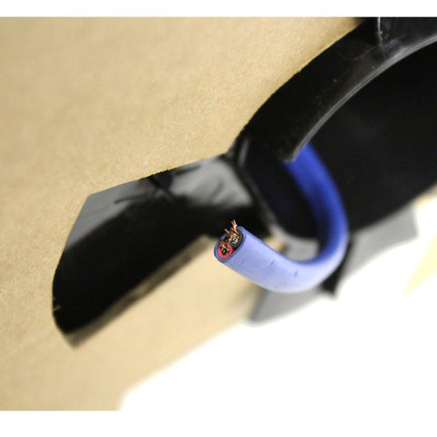 GlobalTone Câble haut-parleur 500pi In-Wall FT4 14 AWG pull-thru box Bleu