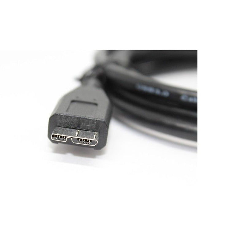 GlobalTone Câble micro USB 3.0 Mâle A à Mâle micro Noir 6 pieds - Simple Boutique