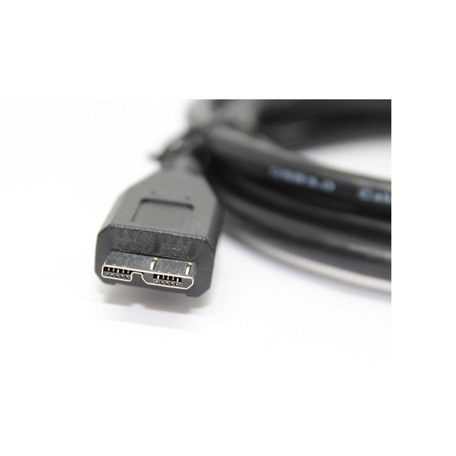 GlobalTone Câble micro USB 3.0 Mâle A à Mâle micro Noir 6 pieds - Simple Boutique