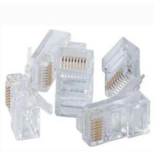 GlobalTone Connecteurs 8P8C RJ45 pour câble réseau Cat5e - 100pk - Simple Boutique