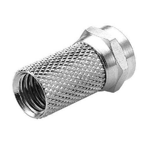 GlobalTone Connecteurs "Twist on" Type F câble coax RG-6 SANS OUTILS 10pk - Simple Boutique